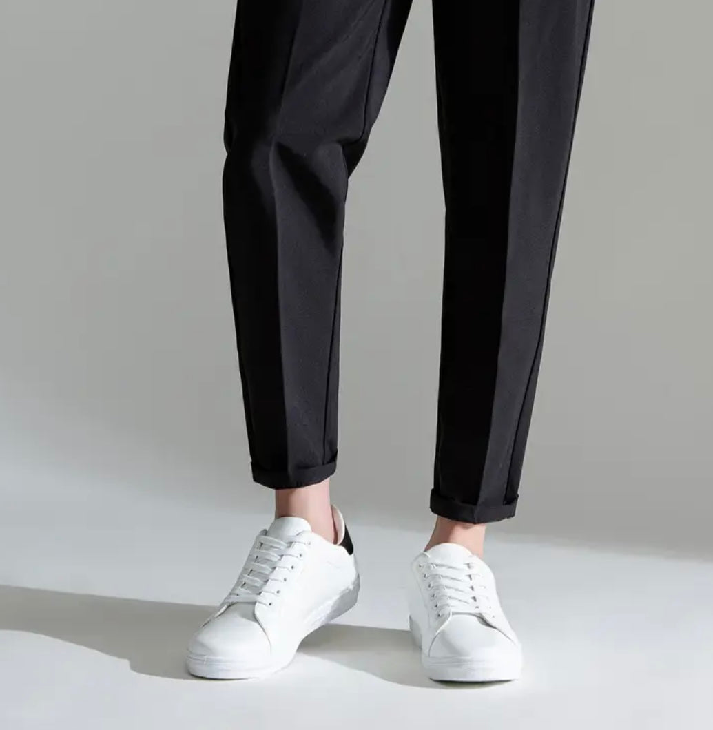 “ALL WHITE” men’s modern shoe