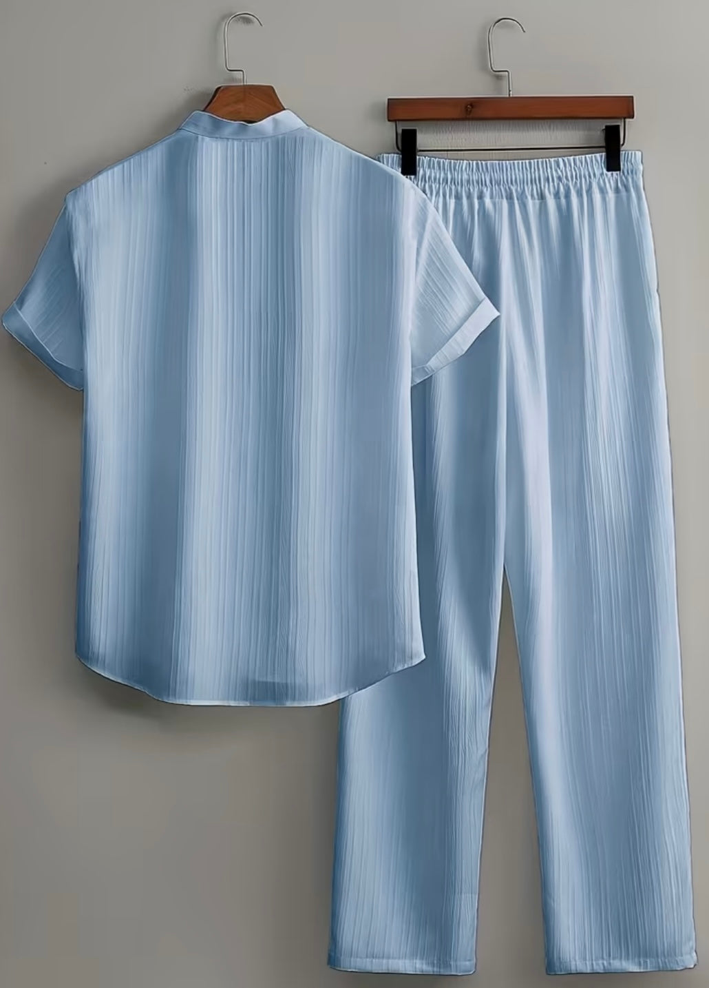 “THE WAVE” modern light blue set