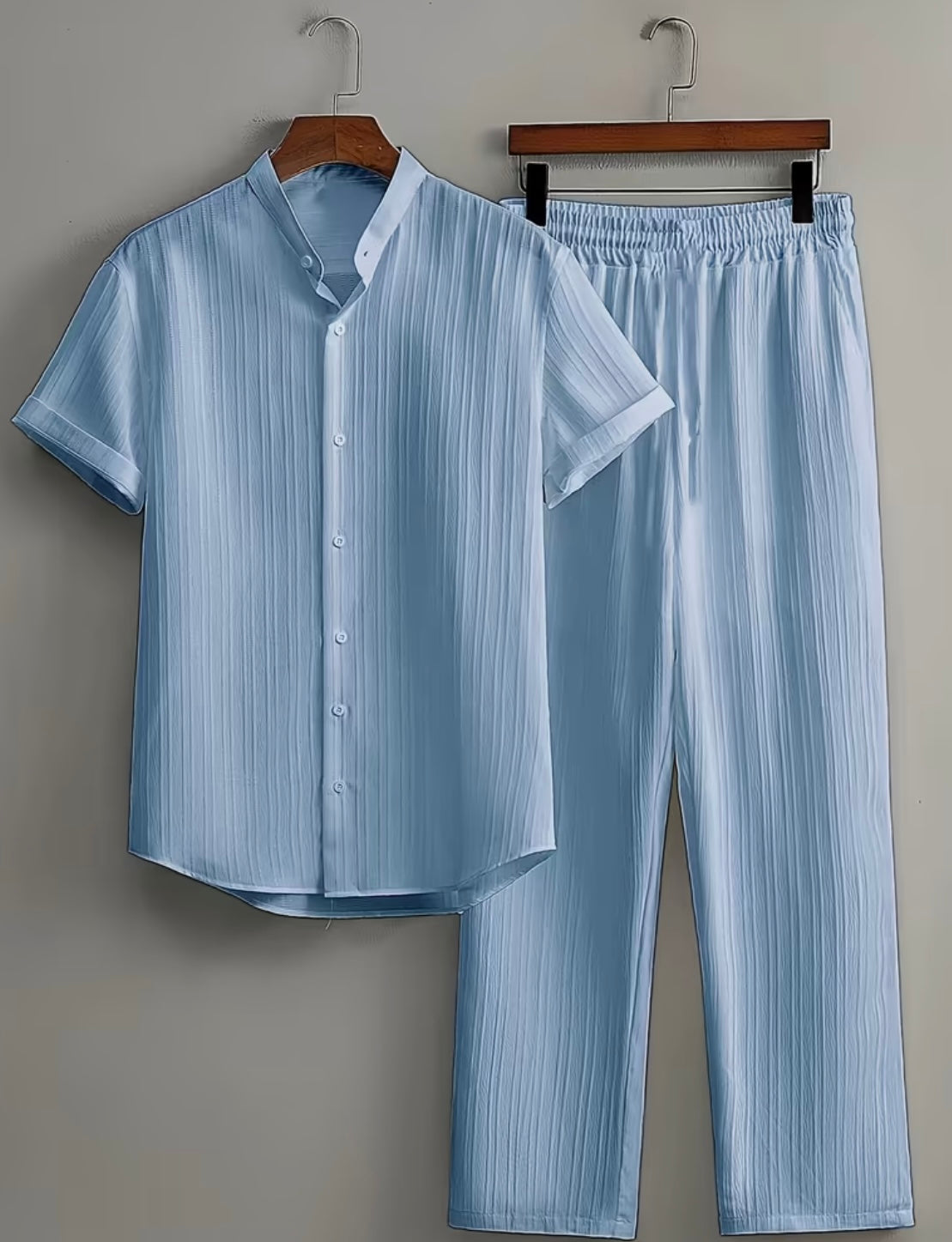 “THE WAVE” modern light blue set
