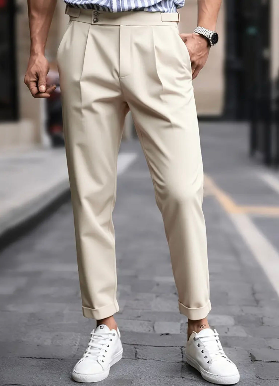“RICH MEN” modern style pants
