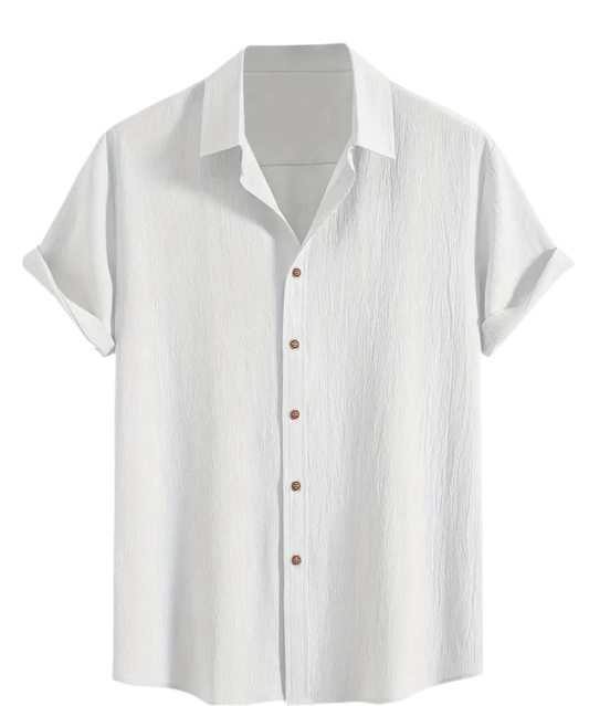 Men’s Button Down White