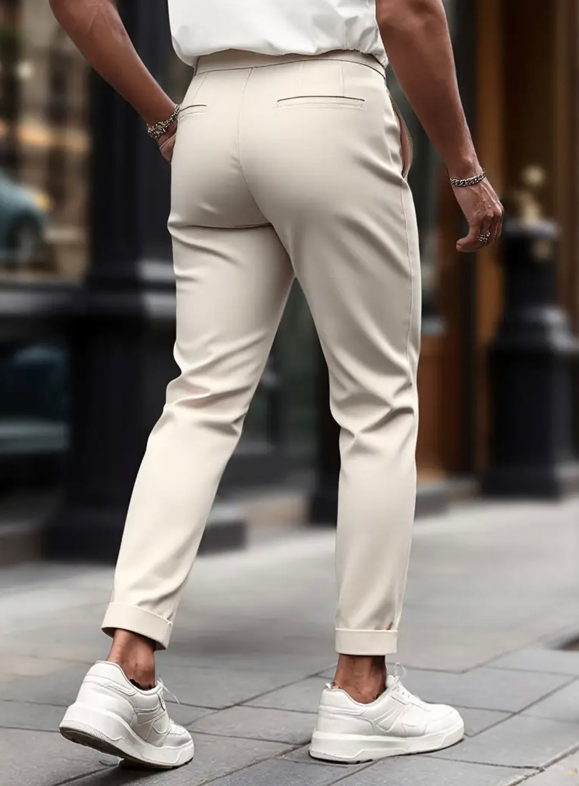 “RICH MEN” modern style pants