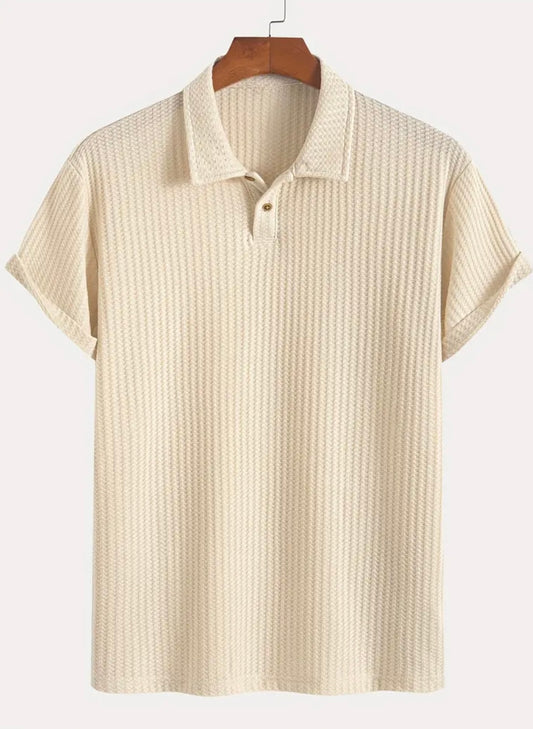 SOLO button tee